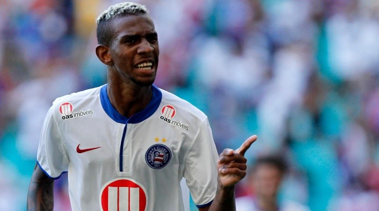 Foto- Felipe Oliveira/AGIF - Talisca passou pelo Bahia.
