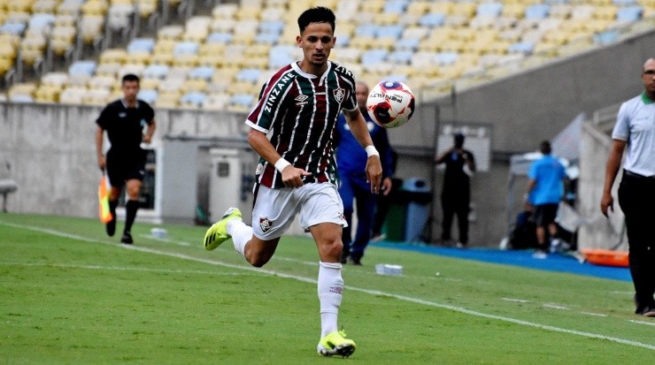 Foto: Mailson Santana/Fluminense/Divulgação - O jovem retorna ao Flu após empréstimo Foto: Mailson Santana/Fluminense/Divulgação - O jovem retorna ao Flu após empréstimo