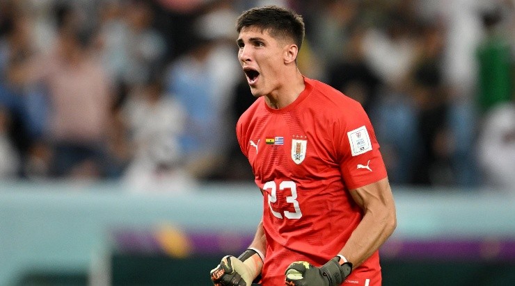 Foto:  Clive Mason/Getty Images/Catar - Sérgio Rochet: goleiro de Uruguai se destacou na Copa do Mundo