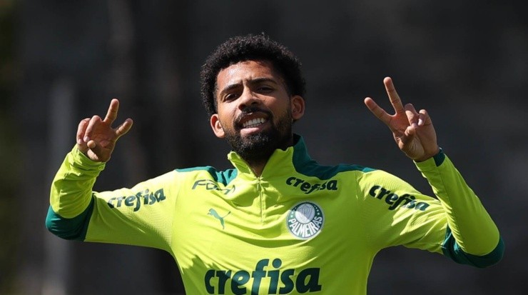 Matheus Fernandes não deve ficar no Palmeiras. Foto: César Greco/ Palmeiras