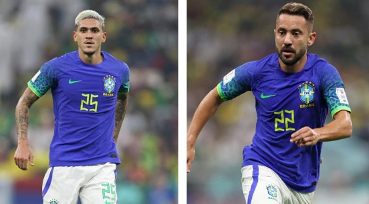 Fotos: Richard Heathcote/Getty Images -  Pedro e Everton Ribeiro também podem render dinheiro para o Flamengo