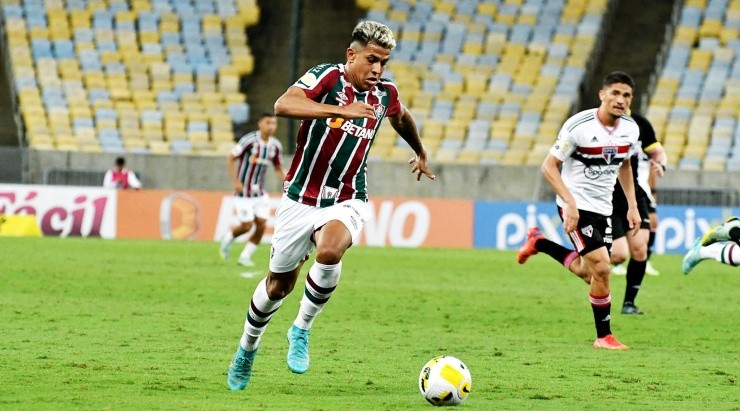 FOTO DE MAILSON SANTANA/FLUMINENSE FC - O jovem vai iniciar sua trajetória no futebol inglês
