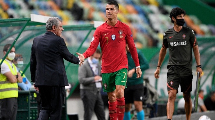Foto: Octavio Passos/Getty Images/Portugal - O treinador colocou 'panos quentes' na polêmica com CR7 Foto: Octavio Passos/Getty Images/Portugal - O treinador colocou 'panos quentes' na polêmica com CR7