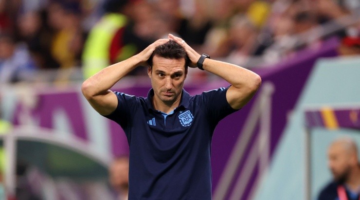 Foto: Michael Steele/Getty Images - Scaloni é o técnico mais jovem de todos os 32 que estiveram na Copa.