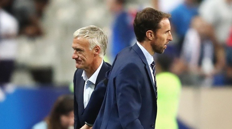 Foto: Julian Finney/Getty Images - Técnicos durante amistoso disputado em 2017. Foto: Julian Finney/Getty Images - Técnicos durante amistoso disputado em 2017.