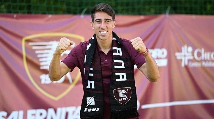 Foto: Divulgação/Salernitana - Diego Valencia: na mira do Grêmio