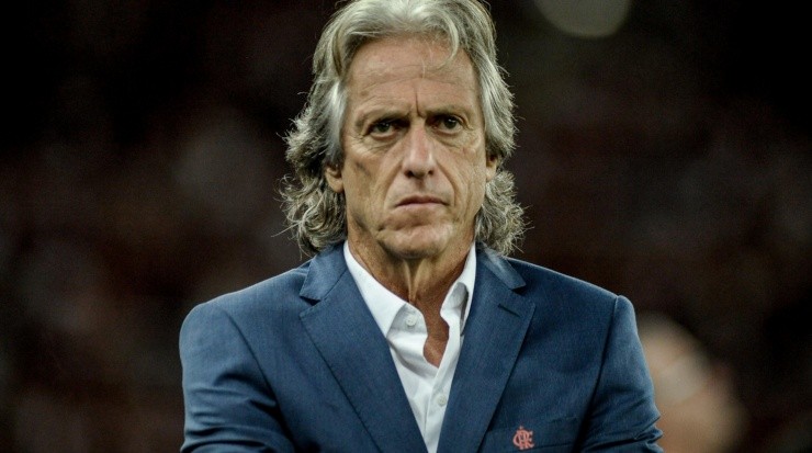 Foto: Allan Carvalho/AGIF - Jorge Jesus dirigiu o Flamengo entre 2019 e 2020