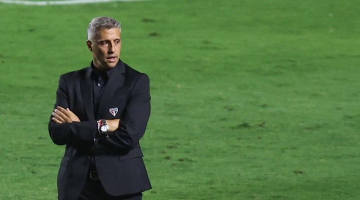 Marcello Zambrana/AGIF - Crespo no SPFC. Marcello Zambrana/AGIF - Crespo no SPFC.