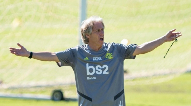 Foto: Bruno Baketa/AGIF - Jorge Jesus teve sucesso no Flamengo.