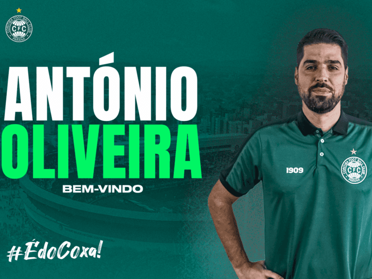 Divulgação/Coritiba - Português foi confirmado como novo técnico do Coritiba