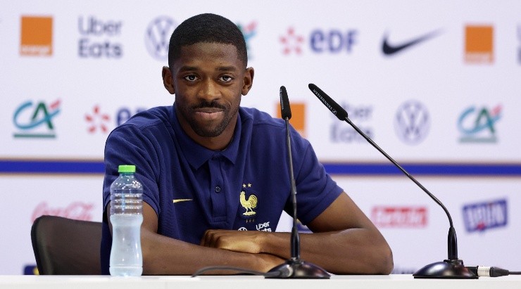 Foto:  Mohamed Farag/Getty Images - Dembelé é titular da ponta direita.