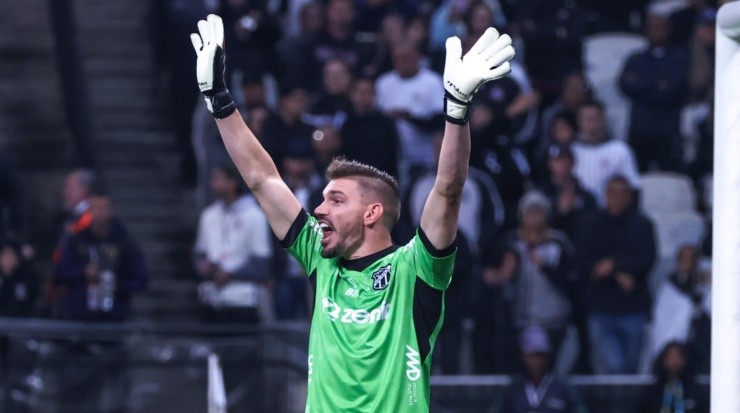 Marcello Zambrana/AGIF - João Ricardo, goleiro. Marcello Zambrana/AGIF - João Ricardo, goleiro.