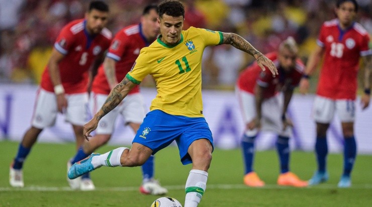 Thiago Ribeiro/AGIF - Coutinho pela Seleção.