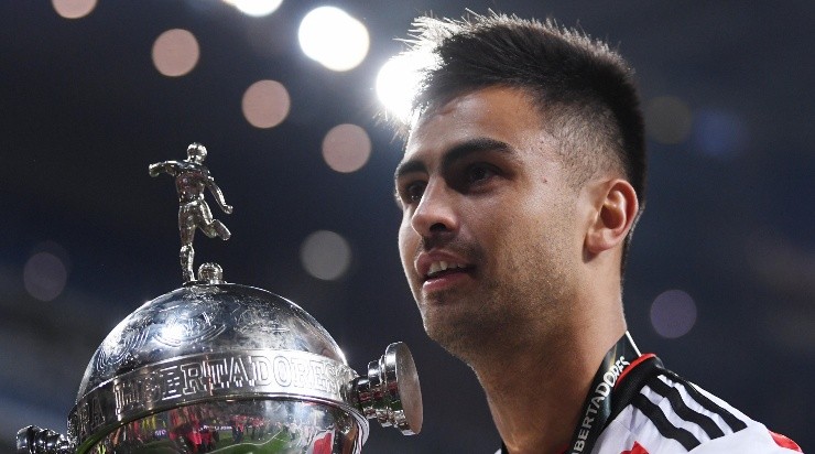 Laurence Griffiths / Equipe / Getty Images - Pity quando ainda jogava pelo River. Laurence Griffiths / Equipe / Getty Images - Pity quando ainda jogava pelo River.