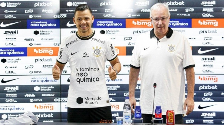 Foto: Rodrigo Coca / Ag. Corinthians / Divulgação - Ángel Romero: atacante de volta ao Corinthians