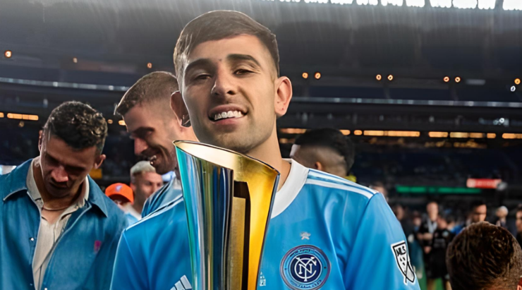 Foto: Arquivo Pessoal/Instagram oficial Nicolás Acevedo  - Uruguaio foi campeão no New York City