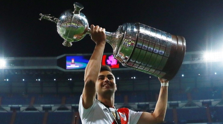 (Photo by Gonzalo Arroyo Moreno/Getty Images) - Pity foi campeão da Libertadores pelo River Plate. (Photo by Gonzalo Arroyo Moreno/Getty Images) - Pity foi campeão da Libertadores pelo River Plate.