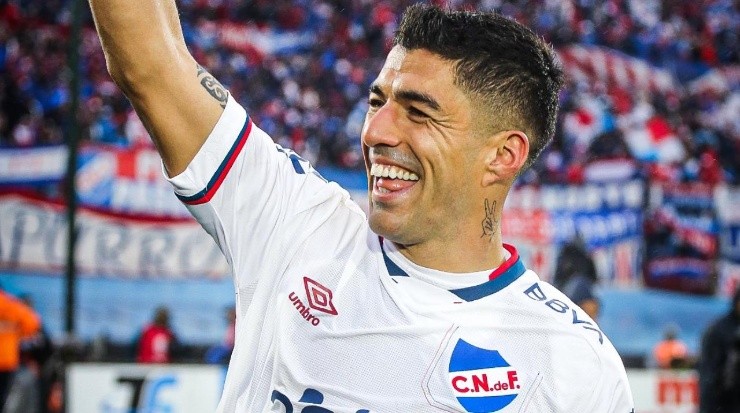 Foto: Divulgação/Twitter do Nacional - Suárez: alvo do Grêmio para 2023