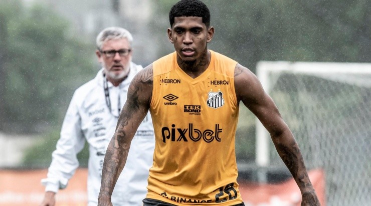 Foto: Ivan Storti/Santos FC/Divulgação - Raniel: atacante voltou de empréstimo ao Santos