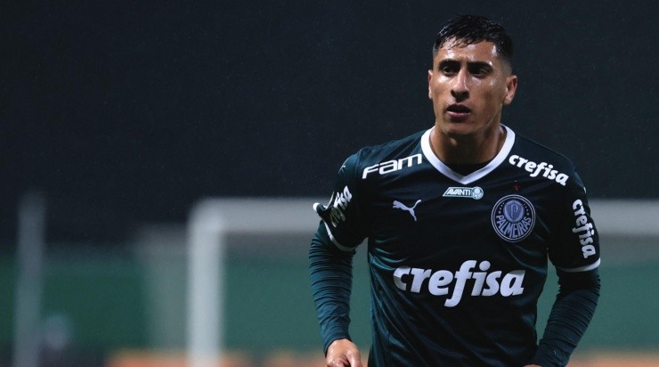  Ettore Chiereguini/AGIF - Merentiel no Palmeiras.