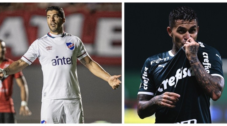 Heber Gomes/AGIF e Ettore Chiereguini/AGIF - Dudu e Suárez. Heber Gomes/AGIF e Ettore Chiereguini/AGIF - Dudu e Suárez.