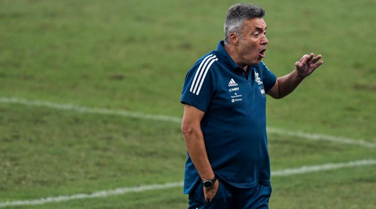 Foto: Thiago Ribeiro/AGIF - Domènec dirigiu o Flamengo em 2020