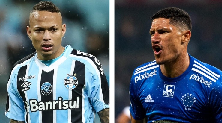 Foto Janderson: Foto: Pedro H. Tesch/AGIF - Foto Luvannor: Foto: Alessandra Torres/AGIF - Janderson e Luvannor devem ser jogadores do Ceará