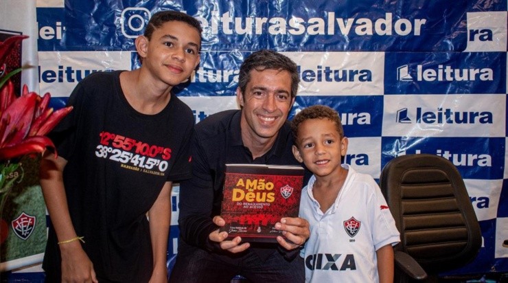 Foto: Victor Ferreira/Divulgação/E.C. Vitória - Evento contou com a presença de torcedores.