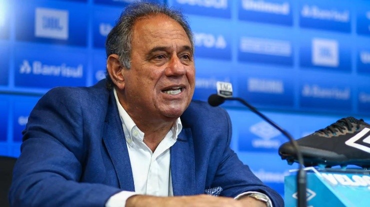 Foto: Lucas Uebel / Grêmio FBPA  / Divulgação - Denis Abrahão: dirigente foi criticado pelo jogador