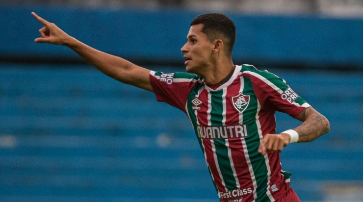 Foto: Leonardo Brasil/Fluminense FC/Divulgação - Luan Brito: jovem atacante está na mira do Porto, de Portugal