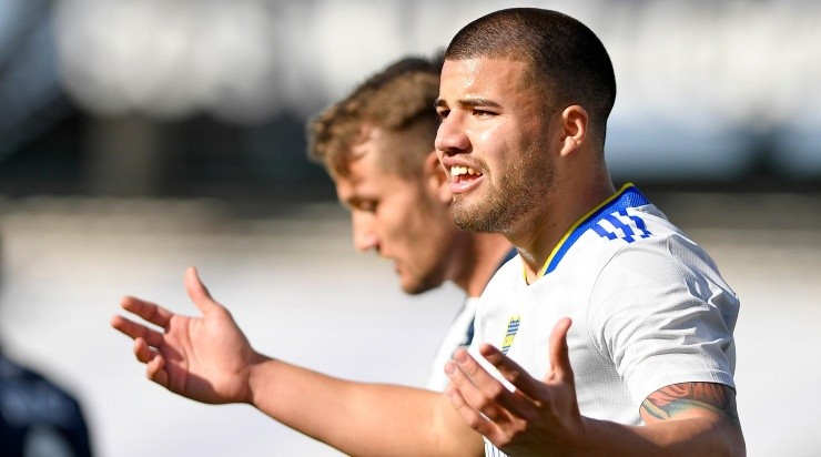 Hernan Cortez / Correspondente / Getty Images - Marcelo Weigandt pelo Boca. 