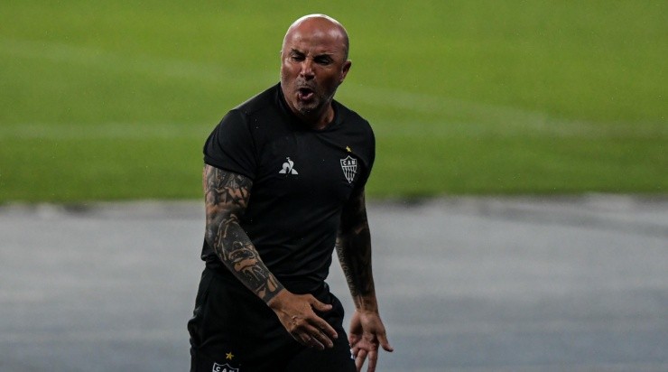Foto: Thiago Ribeiro/AGIF - Sampaoli passou pelo Galo na edição do Brasileirão sem torcida. Foto: Thiago Ribeiro/AGIF - Sampaoli passou pelo Galo na edição do Brasileirão sem torcida.
