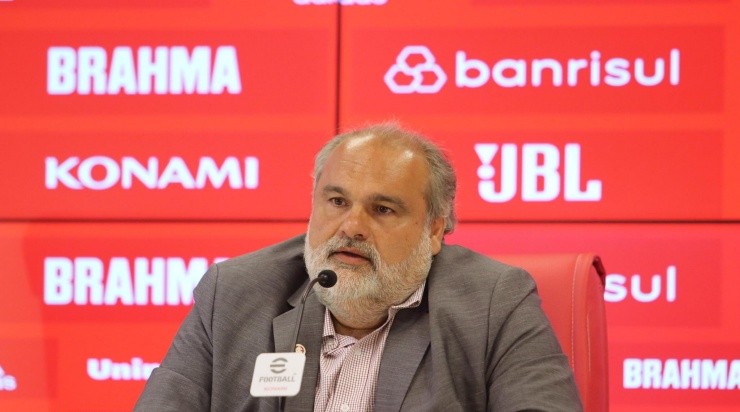 Felipe Becker prometeu até 4 reforços para o Internacional nesta temporada. Foto: Ricardo Duarte/ Internacional