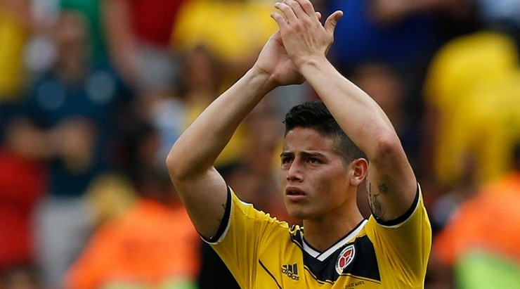 Foto: Wagner Meier/AGIF - James brilhou na Copa de 2014. Foto: Wagner Meier/AGIF - James brilhou na Copa de 2014.