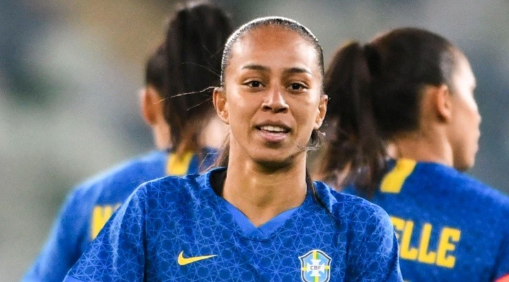 Foto: Darren Stewart/Gallo Images/Getty Images - Adriana durante jogo da Seleção Brasileira.