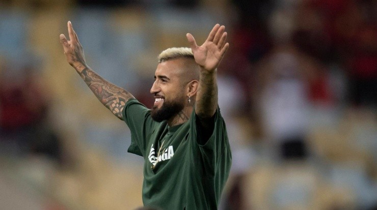 Foto: Jorge Rodrigues/AGIF - Vidal foi apresentado ao torcedor em julho do ano passado..