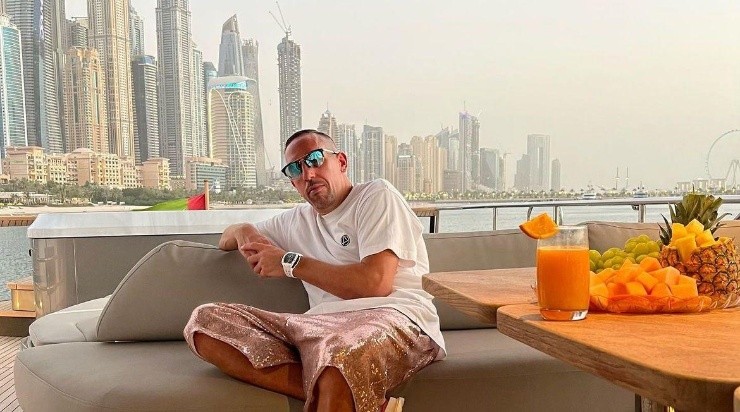 Reprodução/Instagram Ribéry
