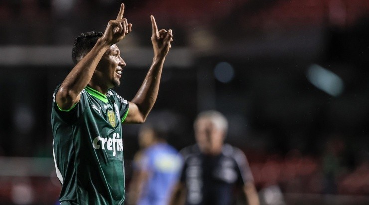 Foto: Marcello Zambrana/AGIF  - Reação de Rony no segundo gol divertiu os torcedores