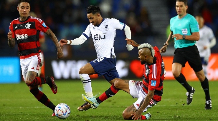 Foto: Michael Steele/Getty Images - Na semifinal, Vidal entrou na segunda etapa.