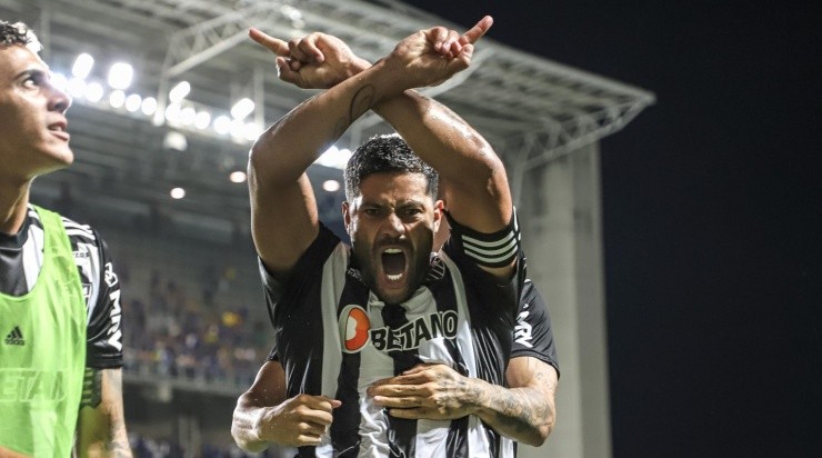 Foto: Pedro Souza / Atlético / Divulgação - Hulk: atacante voltou a ser decisivo para o Galo Foto: Pedro Souza / Atlético / Divulgação - Hulk: atacante voltou a ser decisivo para o Galo