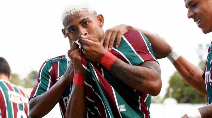 John Kennedy afirmou que nunca trocará o Fluminense pelo Flamengo. Foto: Mailson Santana/ Fluminense