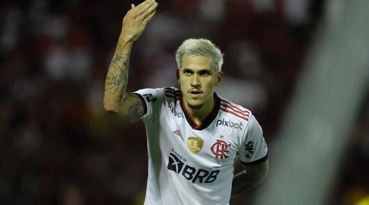 Foto: Gilvan de Souza / CRF - Pedro chegou a 10 gols marcados em 2023.