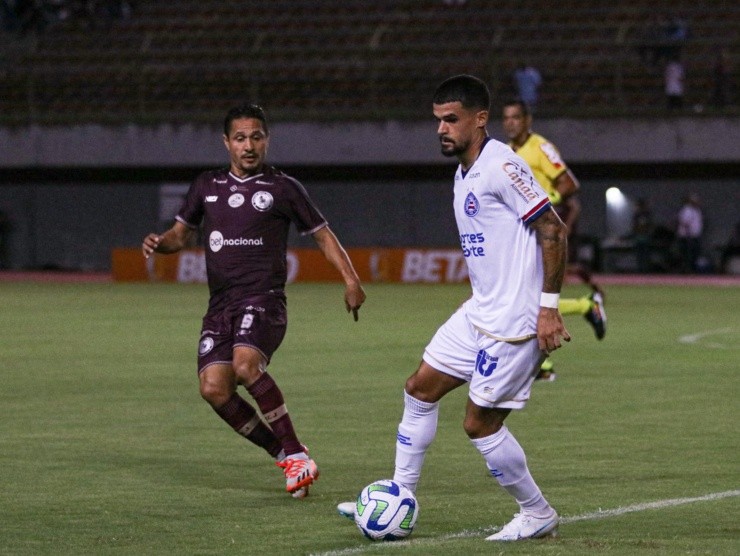 Renan Oliveira/AGIF – Cauly atuando pelo Bahia contra a Jacuipense