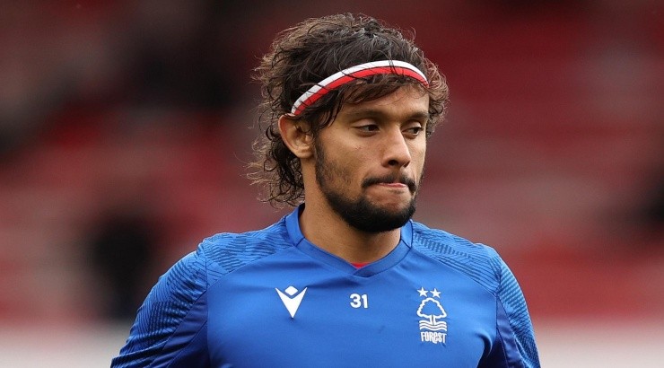 Foto: Catherine Ivill/Getty Images - Scarpa no aquecimento do jogo contra o West Ham.