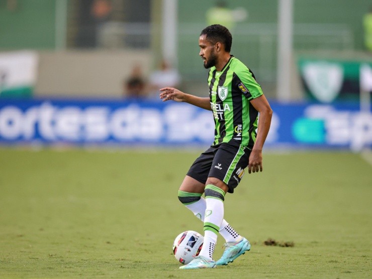 Gilson Junio/AGIF – Everaldo atuando pelo América-MG