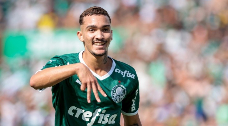 Marcello Zambrana/AGIF – Ruan Ribeiro comemorando gol na final da Copinha