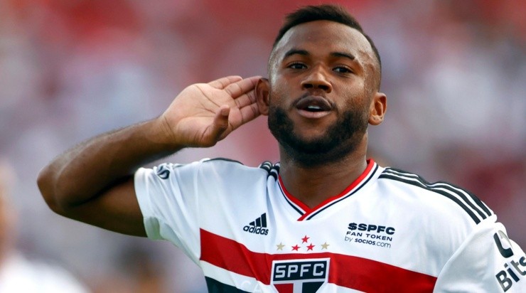 Foto: Thiago Calil/AGIF - Luan, do São Paulo, interessa ao Flamengo.