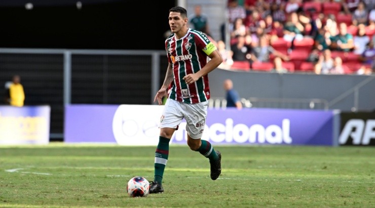 Foto: Mateus Bonomi/AGIF - Nino: zagueiro também acumula dois cartões amarelos Foto: Mateus Bonomi/AGIF - Nino: zagueiro também acumula dois cartões amarelos