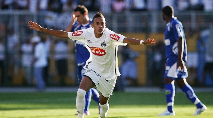 Foto: Ricardo Saibun - Neymar fez seu primeiro grande torneio naquela edição. 