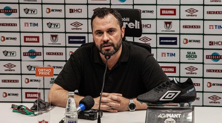 Foto: MARCELO GONÇALVES / FLUMINENSE FC / DIVULGAÇÃO - Bittencourt: presidente quer o lateral inscrito no Estadual Foto: MARCELO GONÇALVES / FLUMINENSE FC / DIVULGAÇÃO - Bittencourt: presidente quer o lateral inscrito no Estadual